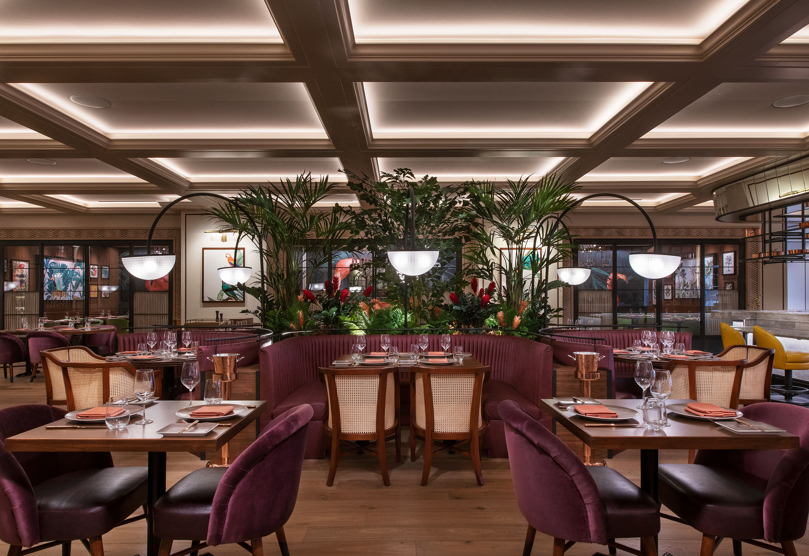 Main Dining Room at Bugsy & Meyer’s Steakhouse at Flamingo Las Vegas