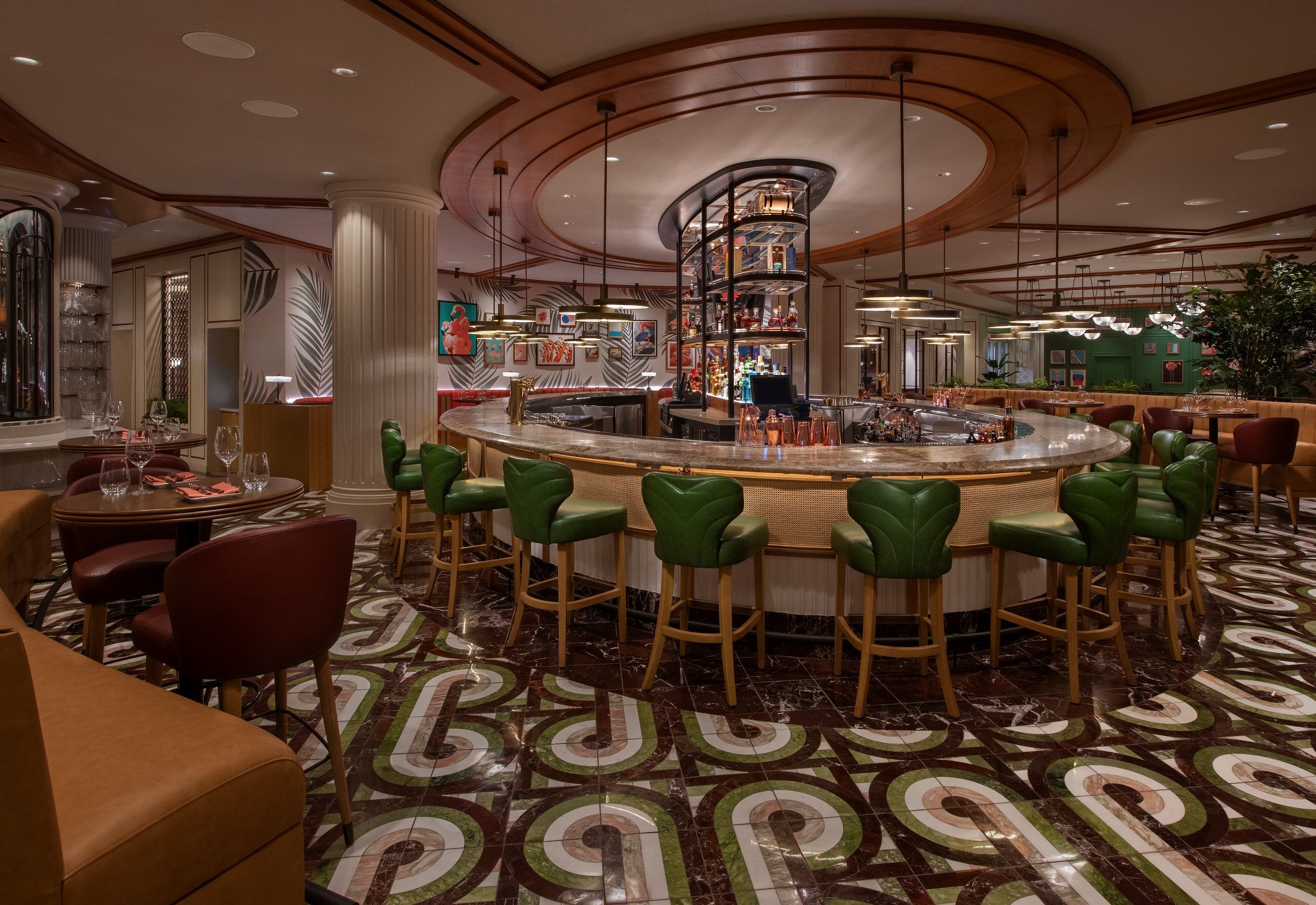 Main Bar at Bugsy & Meyer’s Steakhouse at Flamingo Las Vegas