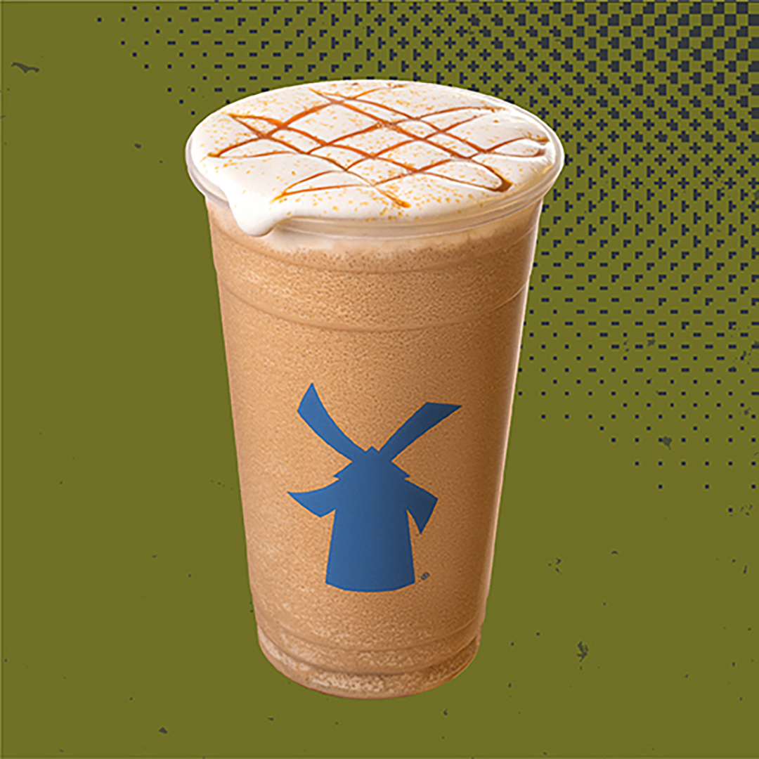 Caramel Pumpkin Brûlée Freeze: The Caramel Pumpkin Brûlée is also featured as a Freeze which is a blended coffee drink.