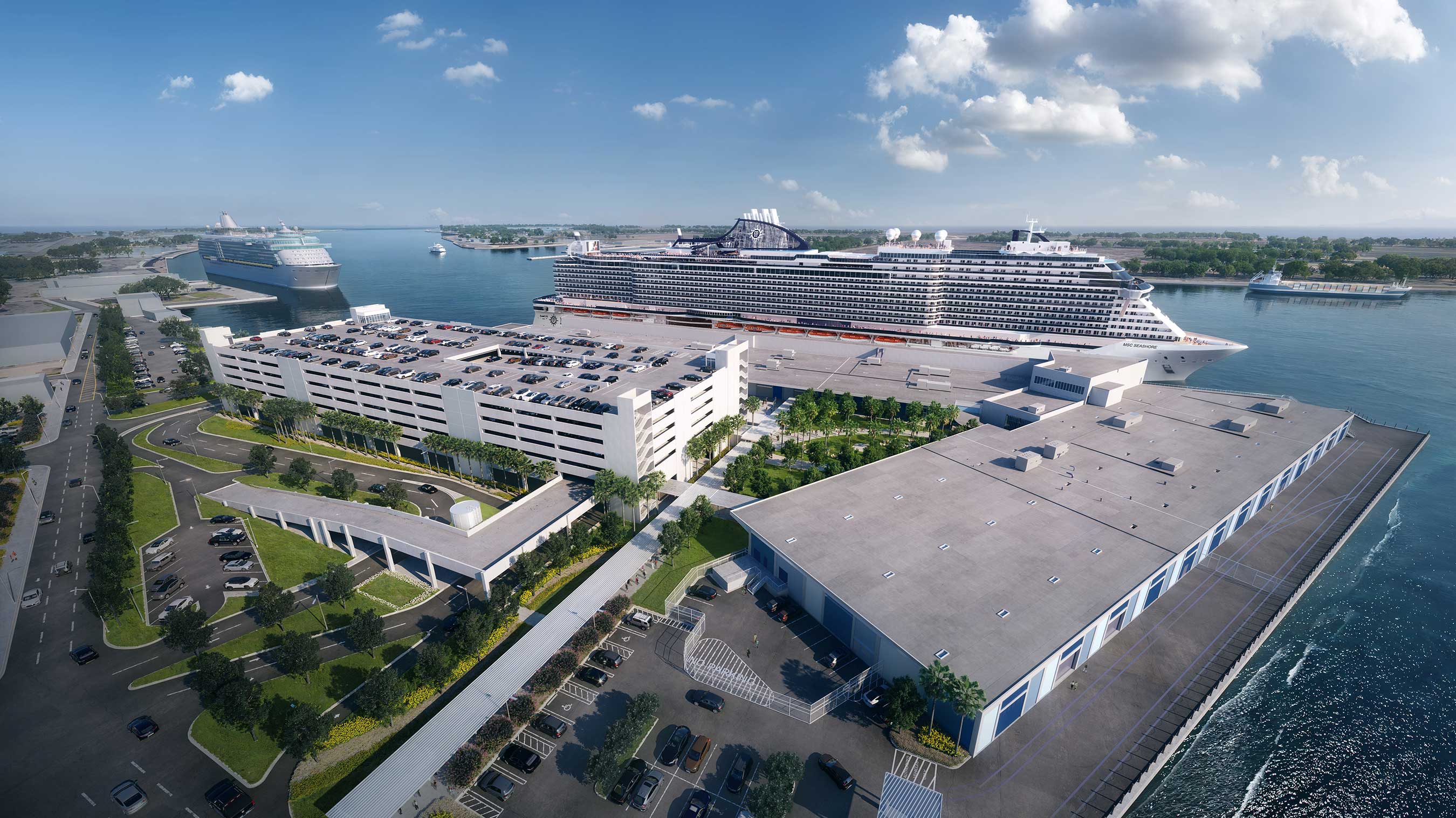 Port of Galveston Cruise Terminal 16 will be MSC Seascape's homeport