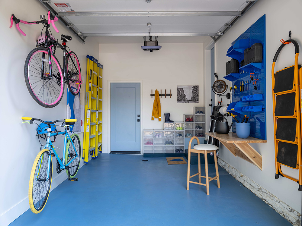 Garage Mudroom Powder Room