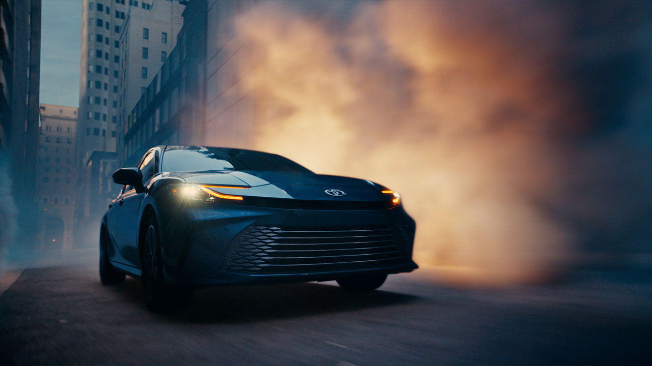 Conill’s all-new 2025 Camry creative demonstrates how the Camry can awaken the city streets.